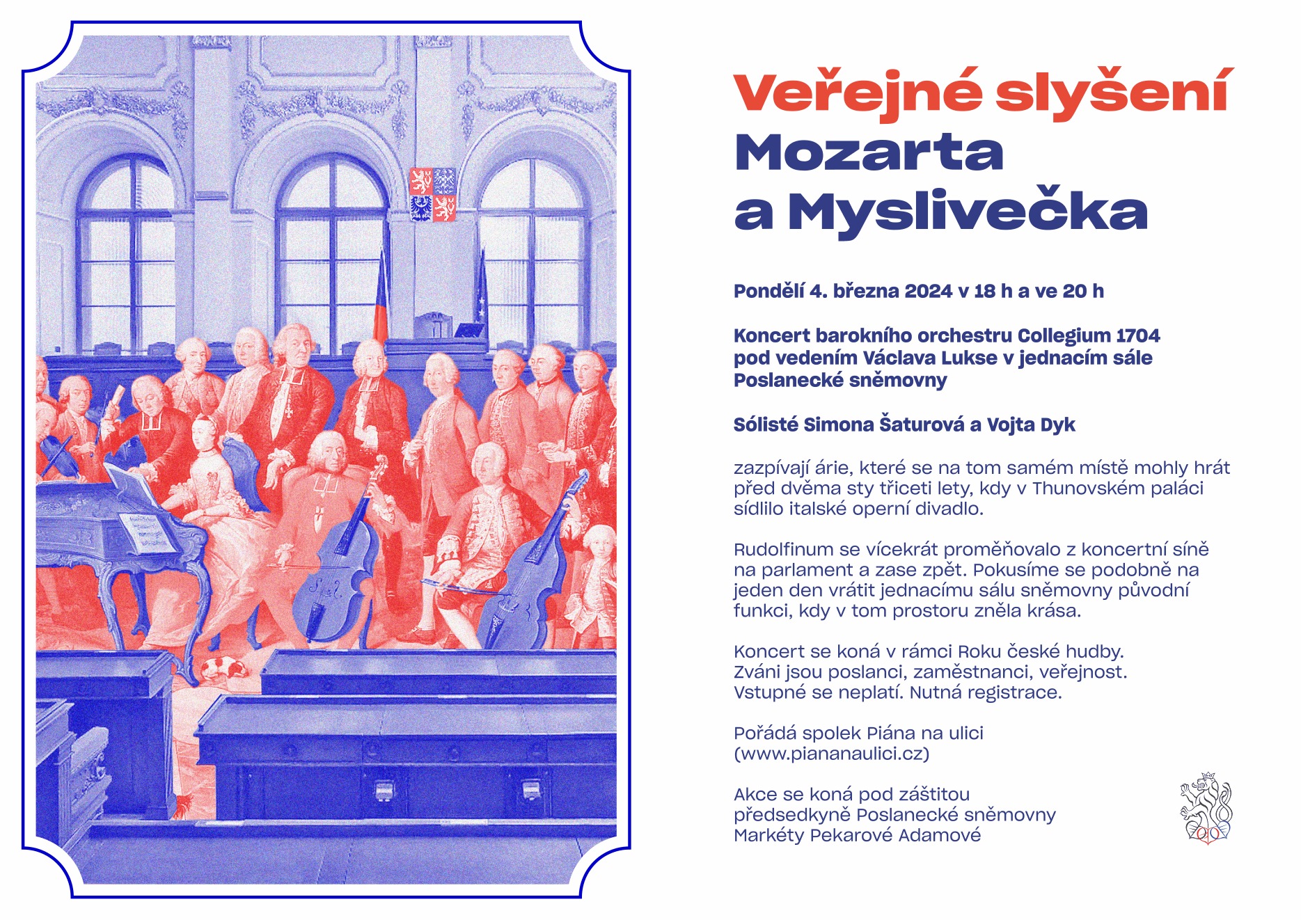 Photography 10 of project Public Hearing of Mozart and Mysliveček